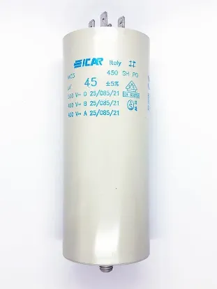 Picture of ICAR 45µF RUN CAPACITOR With Terminals