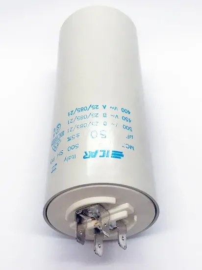 Picture of ICAR 50µF RUN CAPACITOR With Terminals