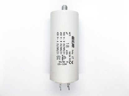 Picture of ICAR 18µF RUN CAPACITOR With Terminals