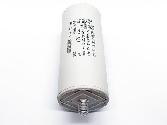 Picture of ICAR 18µF RUN CAPACITOR With Terminals