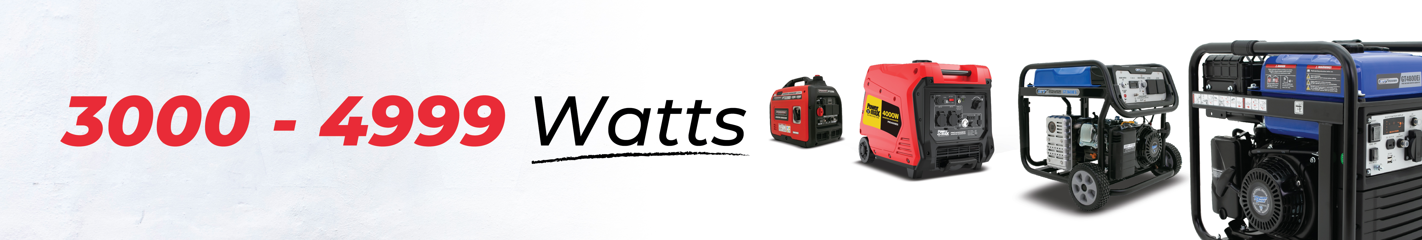 Picture for category 3000 - 4999 Watts