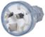 Picture of 240V Mains Power Plug 15A Clear IP20