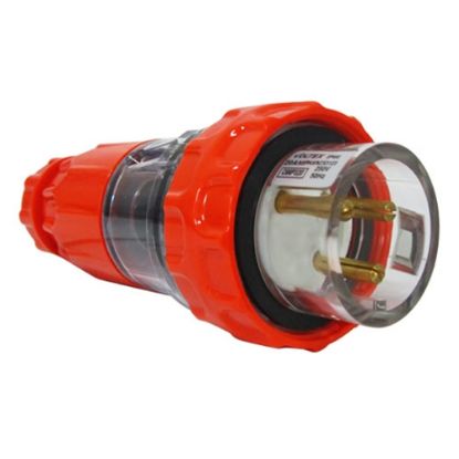 Picture of Cable Plug 3 Pin 32A 250V PDL Type 56 Series - Straight