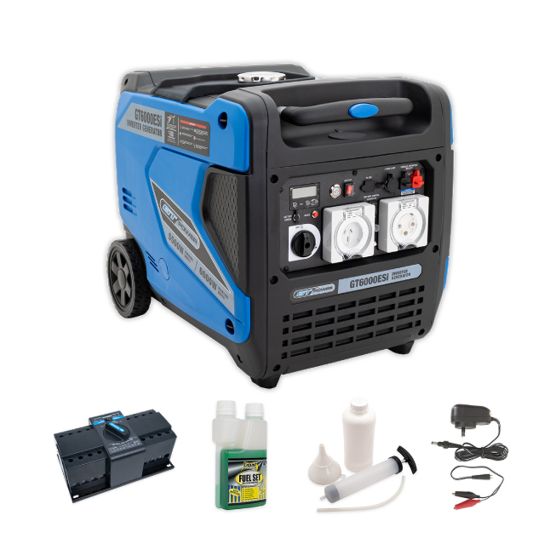 Picture of GT Power GT6000ESi Inverter Generator Solar Backup Package